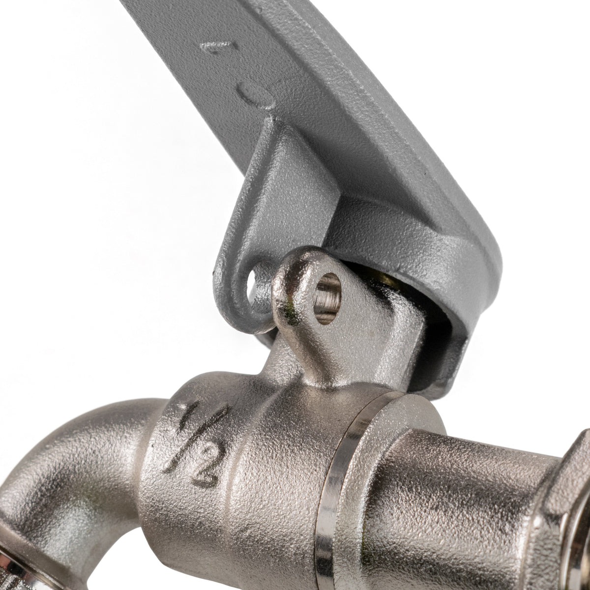 Wall Flange Kit 20mm MDPE - Lever Tap with Hose Barb and Side Lock
