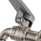 Water Butt Extension Kit 1/2" with Lever Tap Hose Barb and Side Lock
