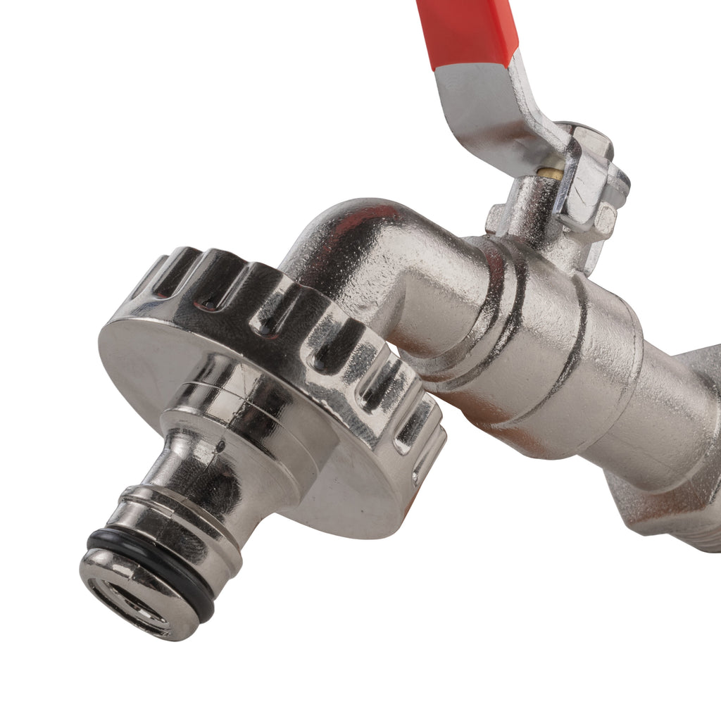 MDPE Tee 32mm and Lever Quick Connect Tap