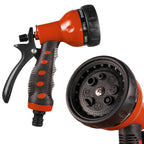 Hose Gun Water Sprayer 8-Pattern Adjustable, Cost Wise Orange