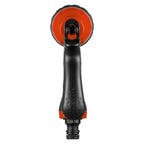 Hose Gun Water Sprayer 8-Pattern Adjustable, Cost Wise Orange