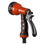 Hose Gun Water Sprayer 8-Pattern Adjustable, Cost Wise Orange