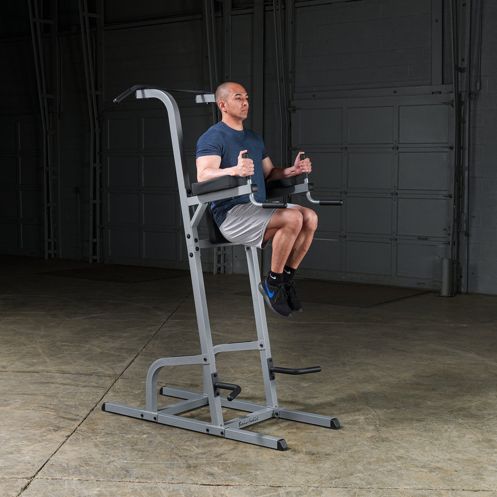 Body Solid Vertical Knee Raise DIP Pull Up