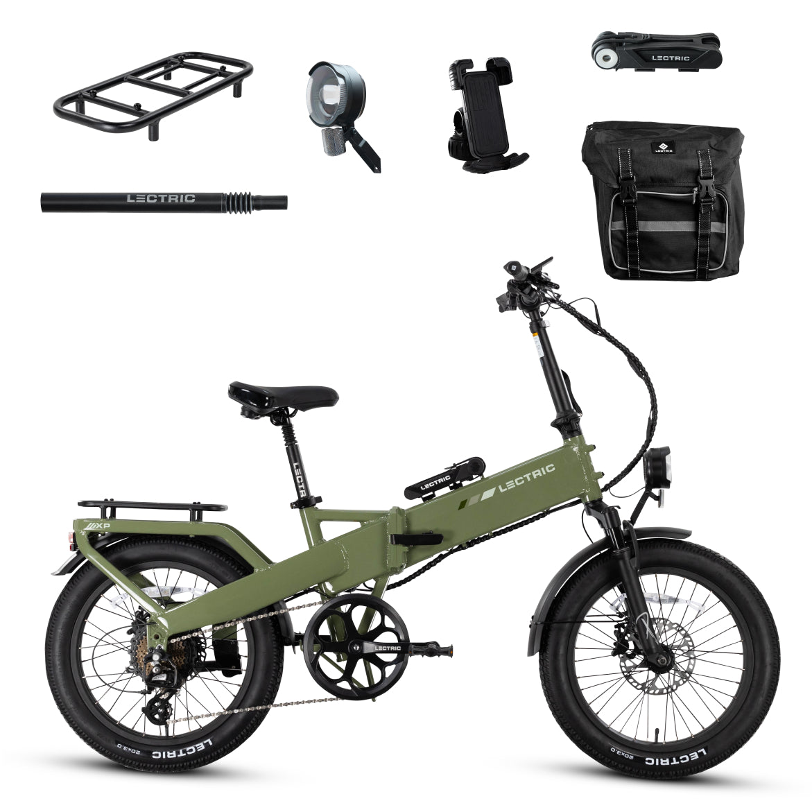 XP4 750 Pine Green - World Car-Free Bundle