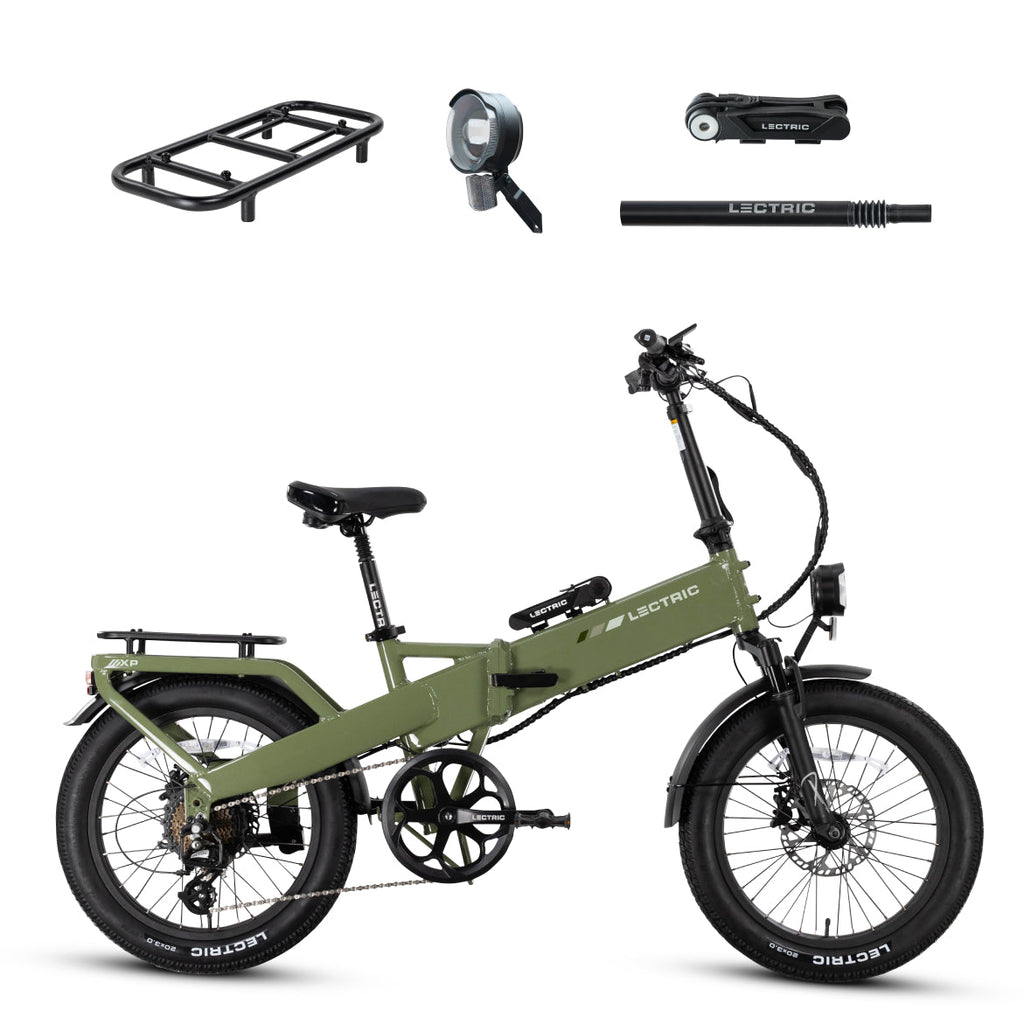 XP4 750 Pine Green - World Car-Free Bundle