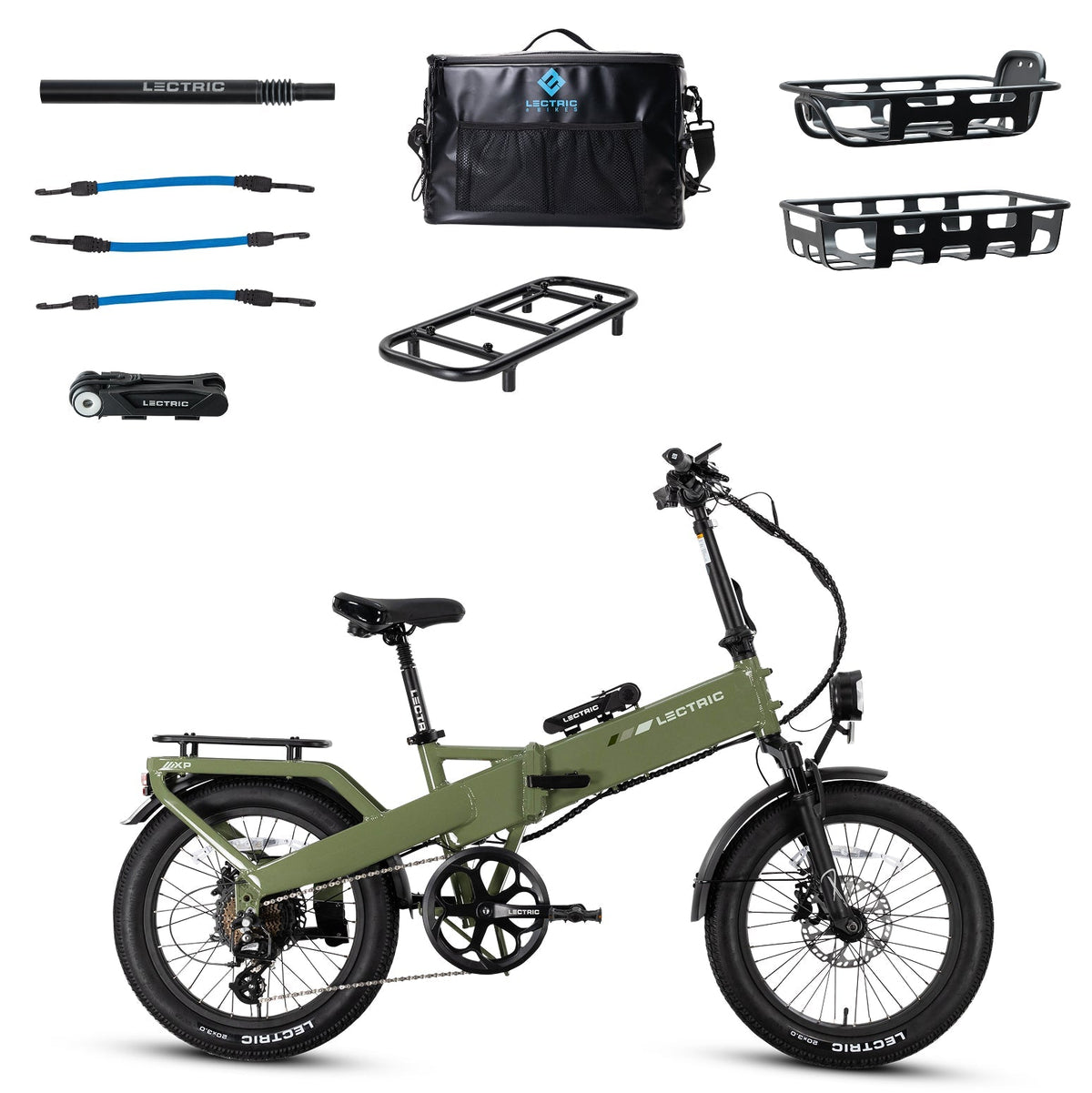 XP4 750 Pine Green - World Car-Free Bundle