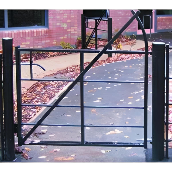 Galvanised Tubular Estate Gate incl Posts and Fittings - Jacksons Fencing