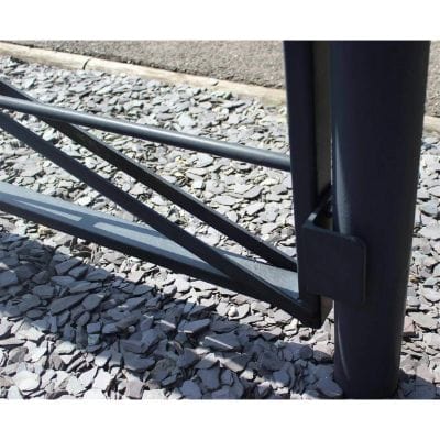 Galvanised Tubular Estate Gate