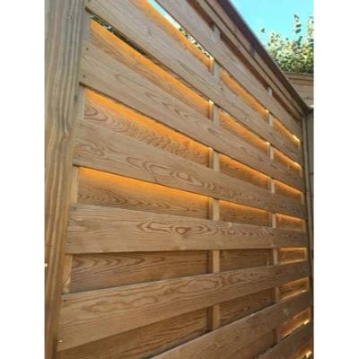 Level Top Hit and Miss Fence Panel Horizontal Boards - All Sizes