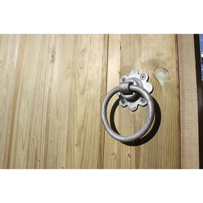 Galvanised Ring Latch Incl Bolts and Screws