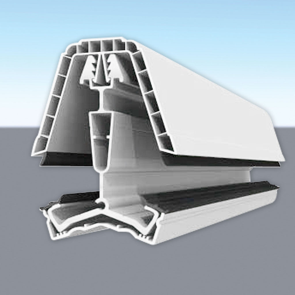 Ultraframe Chambered Glazing Bar Top Cap