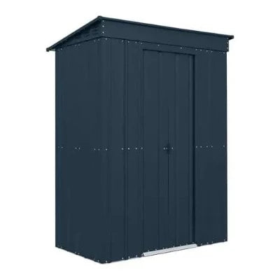 Globel Pent Metal Garden Shed - Store More Garden Buildings