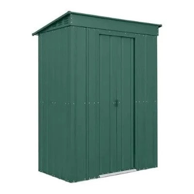 Globel Pent Metal Garden Shed