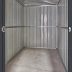 Globel 5ft x 8ft Lean-To Metal Garden Shed - All Colours
