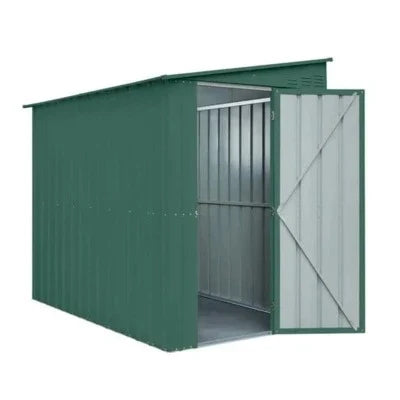 Globel 5ft x 8ft Lean-To Metal Garden Shed - All Colours