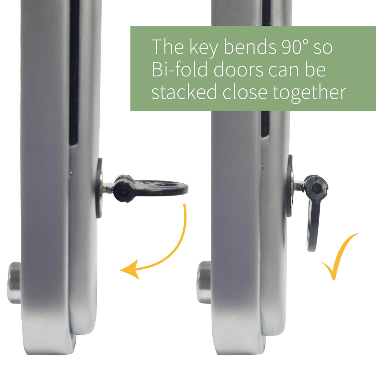 greenteQ Centrefold Bifold Door Handle