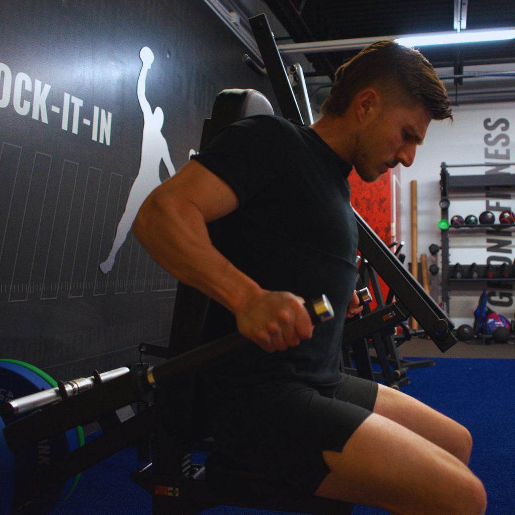 Gronk Fitness Plate Loaded Bicep / Tricep Machine - Final Stock