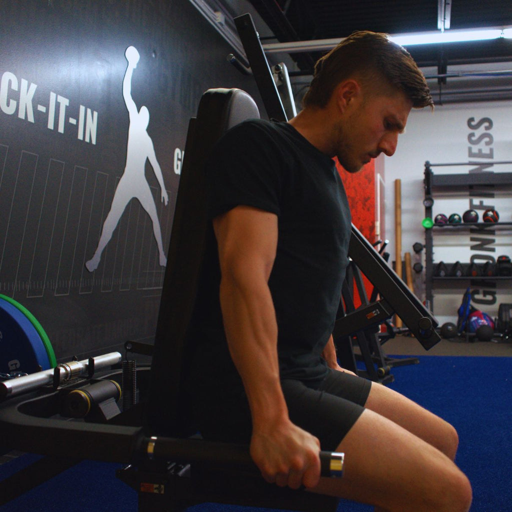 Gronk Fitness Plate Loaded Bicep / Tricep Machine - Final Stock