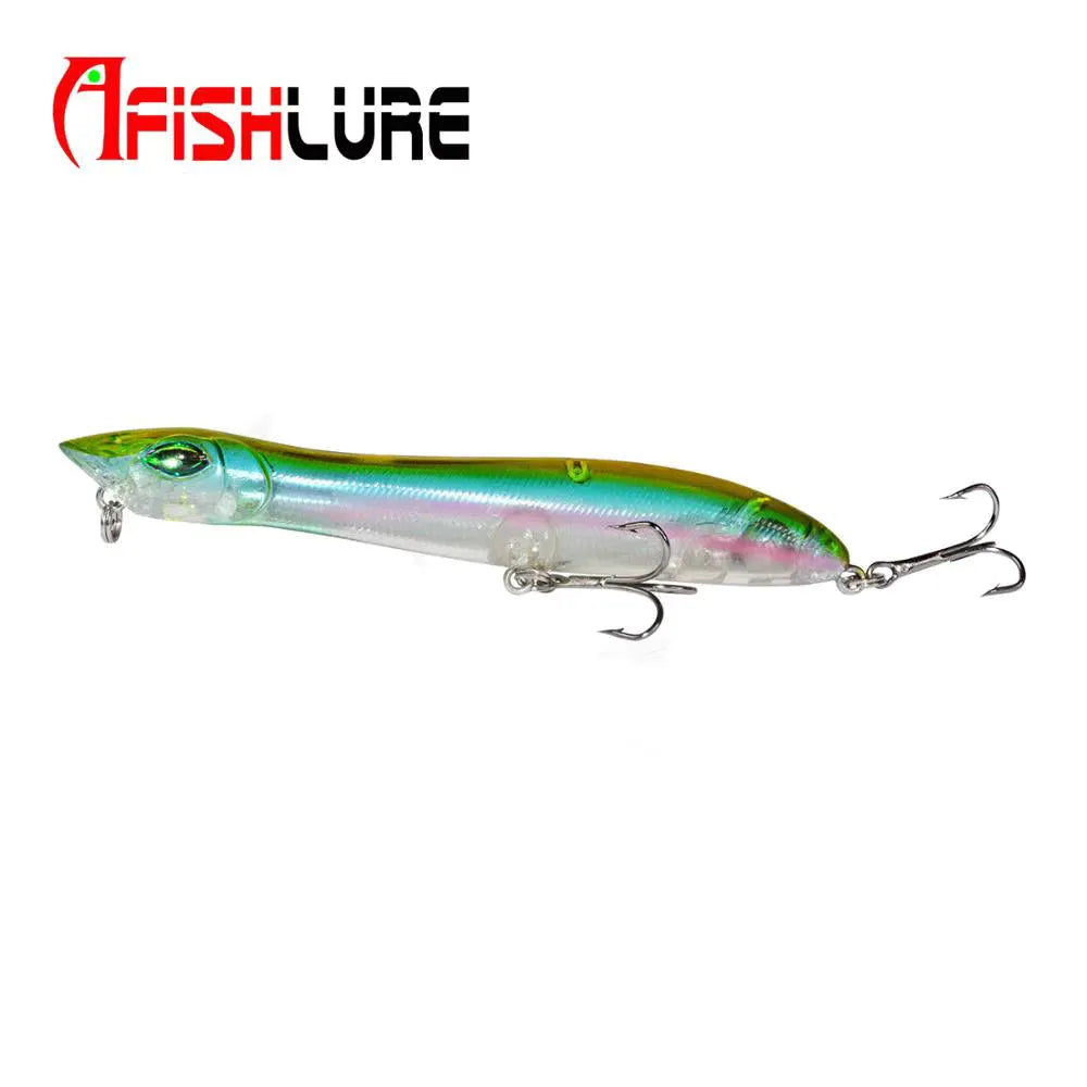 Reelfishing Snake Head Popper Hard Lure 140mm 26g