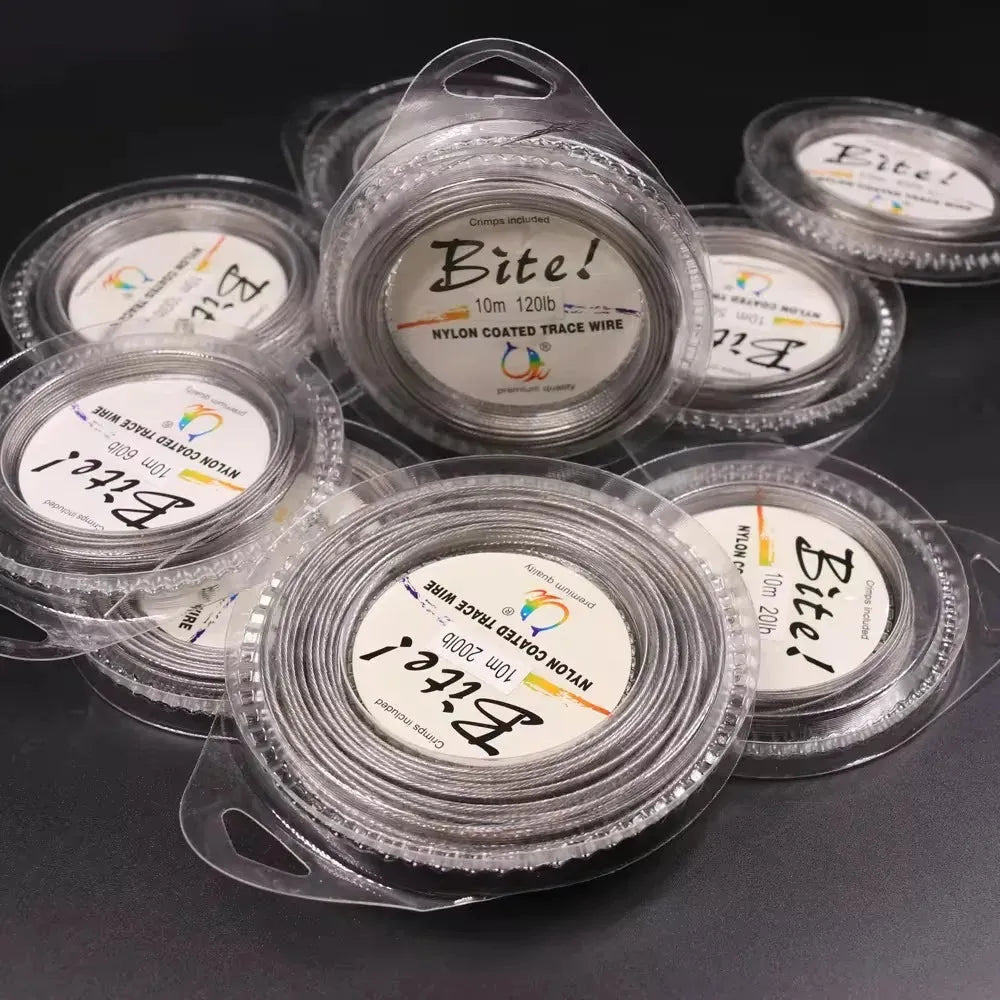 Reelfishing Bite Nylon Coated Trace Wire 10m