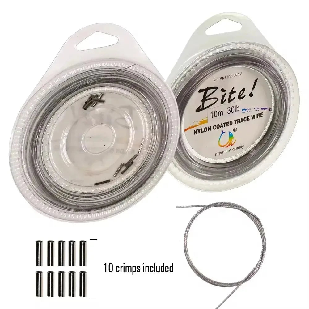 Reelfishing Bite Nylon Coated Trace Wire 10m