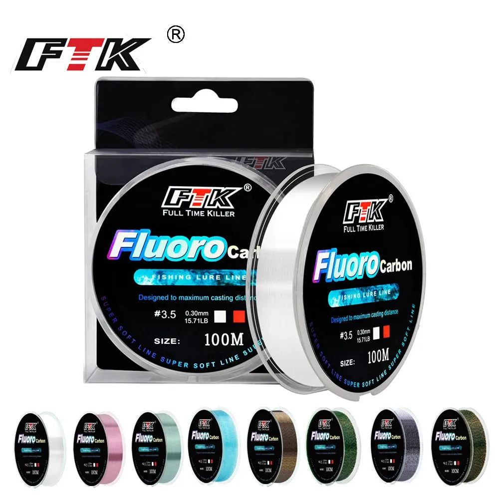 Reelfishing FTK Fluorocarbon Clear 100m
