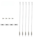 Reelfishing Lead Clip 45lb Leadcore Leaders with Kwik Change Kit Light Camo