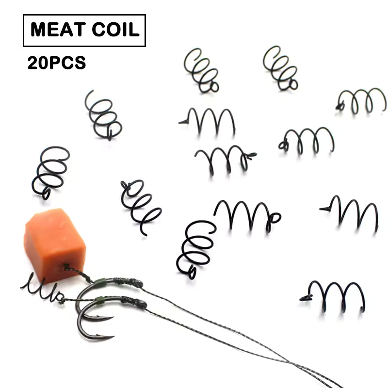 Reelfishing Meat Coils for Carp Hair Rigs