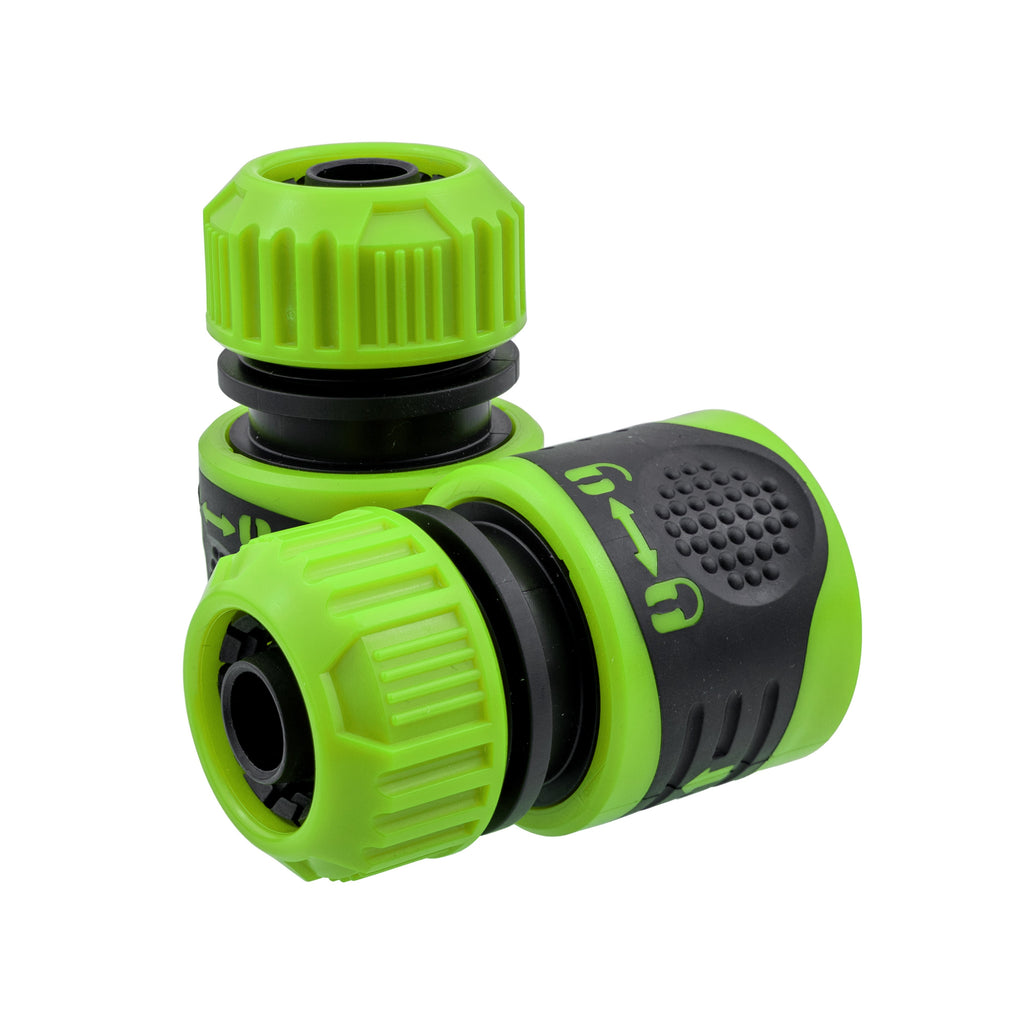 Premium Garden Hose Green with Green Lock Connectors