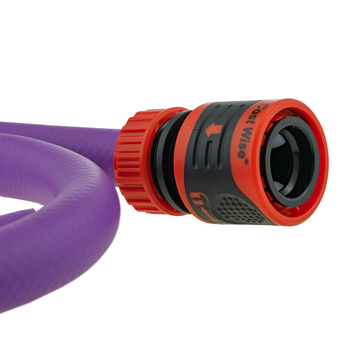 Cost Wise Click and Lock Hose Connector 1/2" Orange