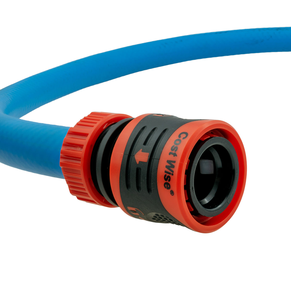 Cost Wise Click and Lock Hose Connector 1/2" Orange