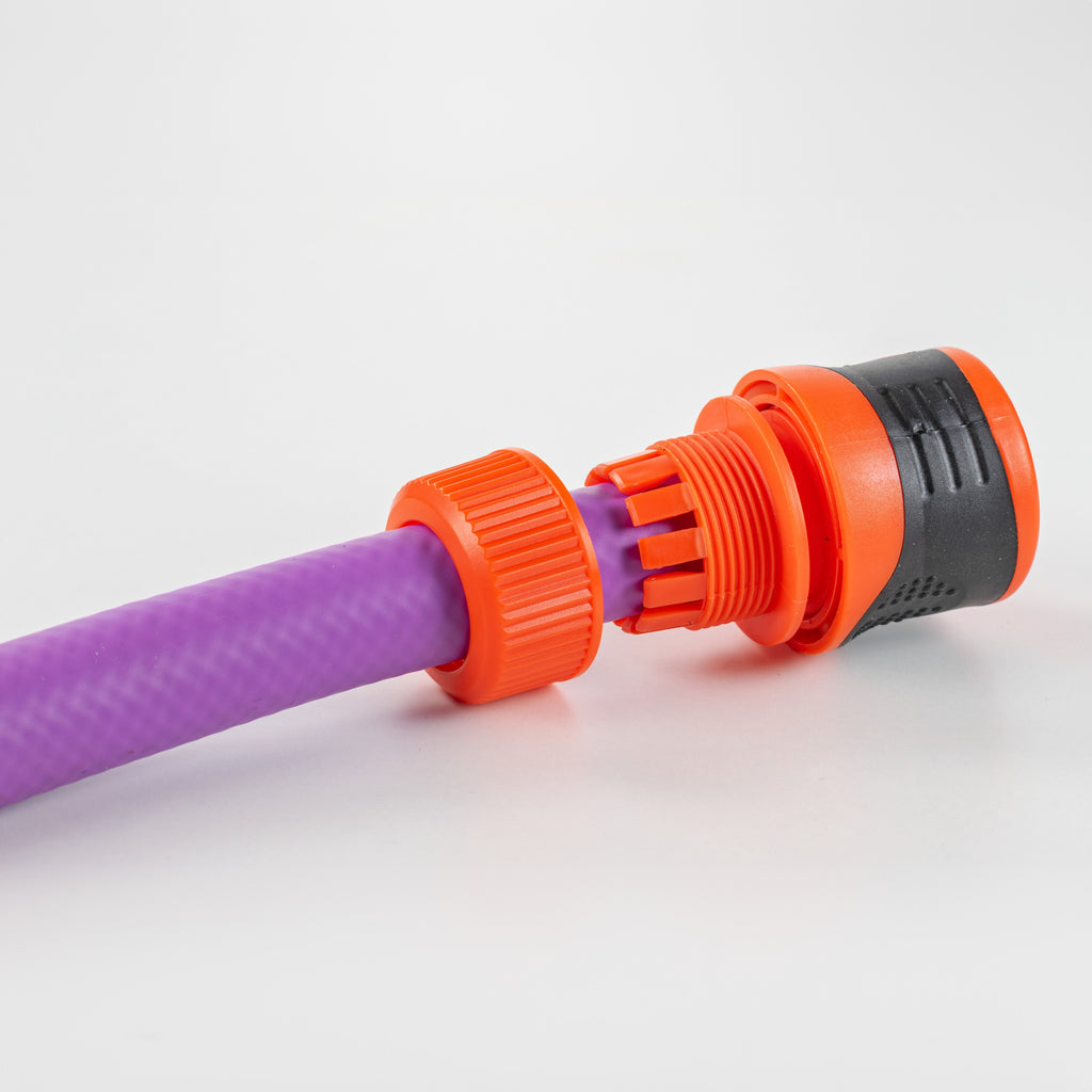 Cost Wise Click and Lock Hose Connector 1/2" Orange