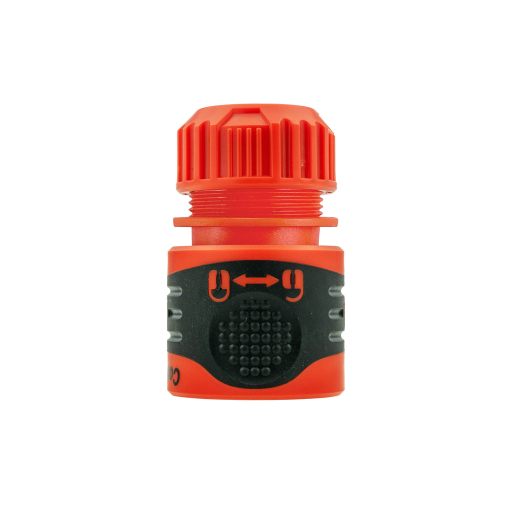 20mm MDPE Straight with BSPF-Quick Connect Valve & Hose Connector Lock
