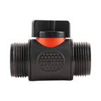 Geka Type Connector with In-Line BSPM Threaded Valve