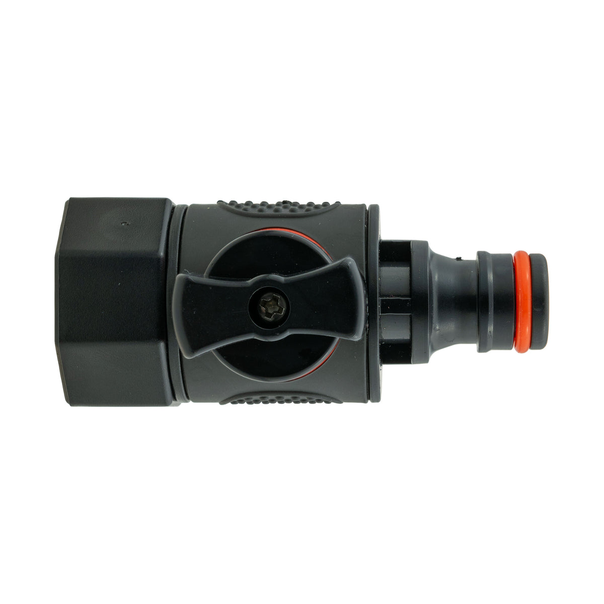 Water Butt Connector 3/4" BSP with BSPF-Quick Connect Valve & Hose Connector 16mm Barb
