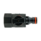 16mm Barbed Straight with BSPF-Quick Connect Valve & Hose Connector 3/4" BSPM