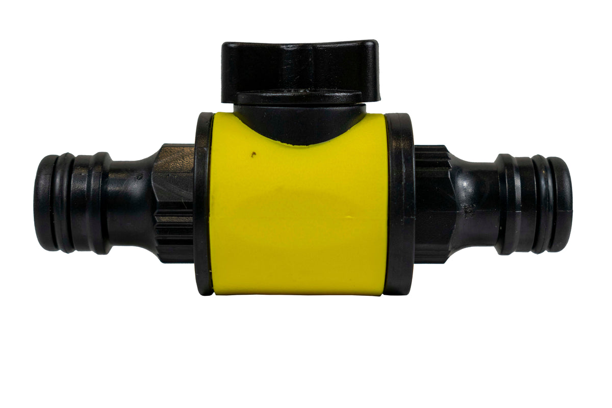 Cost Wise Snap On Male-Male In Line Valve Kit Yellow/Black