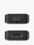 Targus HyperDrive Next 4 Port USB-C Hub for Mac PC Chromebook - 100W - Black