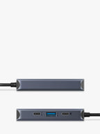 Targus HyperDrive Next 4 Port USB-C Hub for Mac PC Chromebook - 100W - Black