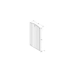 Forest Heavy Duty Dome Top Tongue & Groove Gate x 6ft (h)
