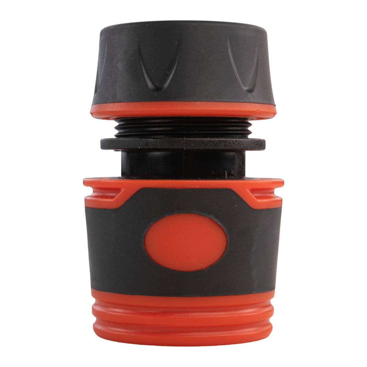 25mm Brass Barb with BSPF-Quick Connect Valve & Hose Connector Black Soft