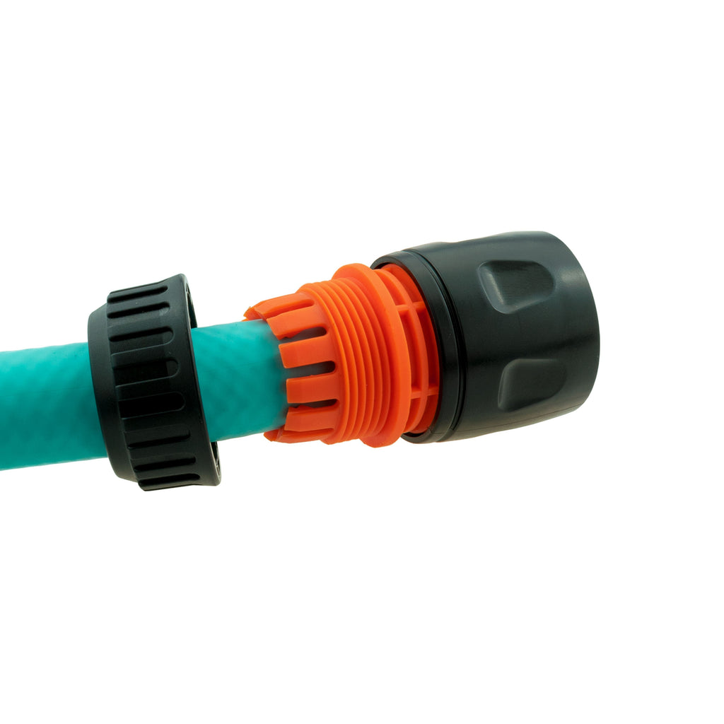 Garden Hose Set Economy Pipe (Black Connectors)