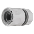 IBC 2” S60X6 Cap with Threaded Hose Fitting, Double Male and Hose Connector WL