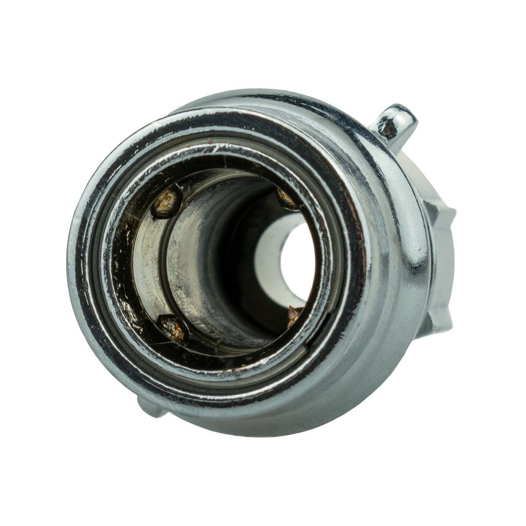 IBC 2” S60X6 Cap with BSPF Thread-Quick Connect Male Valve and Hose Connector Zinc