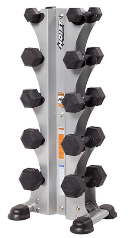 HOIST 5PR VERTICAL DUMBBELL RACK