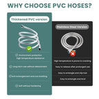 VeeBath Pro Flexible PVC Shower Hose
