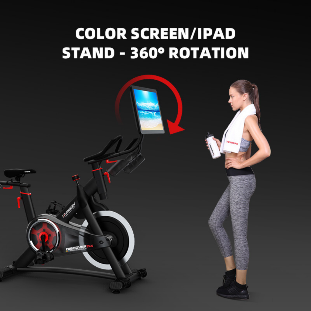 Harison Discover HR-B3620Track Commercial Exercise Bike with Smart Touch Screen
