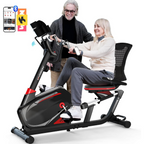 Harison Sharp Series HR-Recumbent Exercise Bike With Arm Exerciser