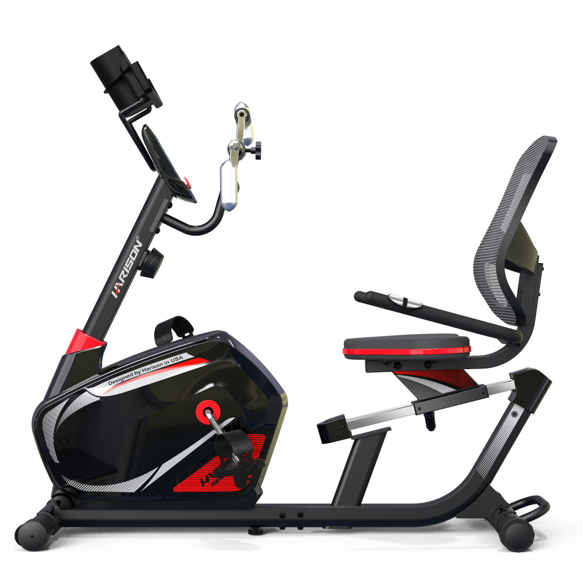 Harison Sharp Series HR-Recumbent Exercise Bike With Arm Exerciser