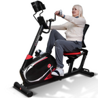 Harison Sharp Series HR-Recumbent Exercise Bike With Arm Exerciser